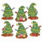 Design Works Dancing Trees Ornaments Counted Cross-Stitch Kit